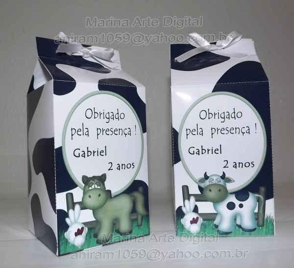 Caixa Milk Personalizada